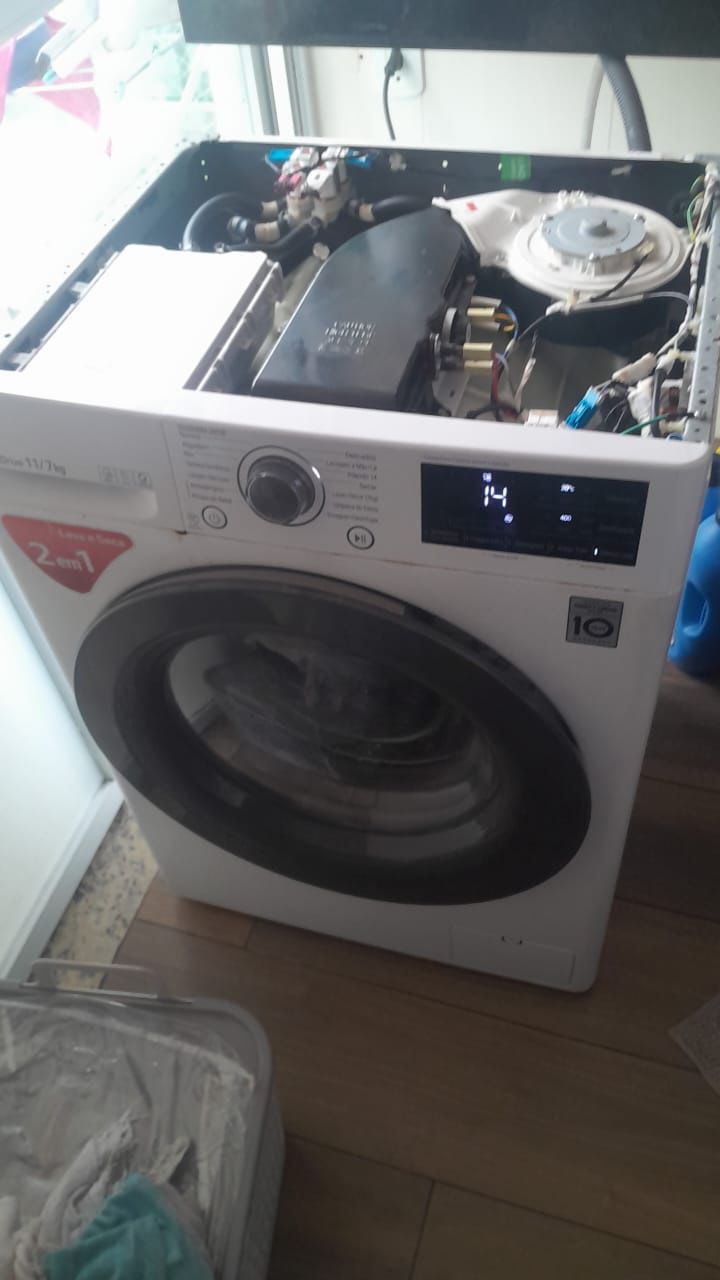 Reparo técnico em máquina de lavar